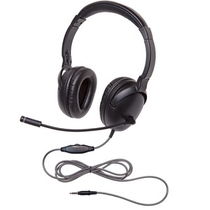 Auriculares Califone NeoTech Plus 1017MT Cableado De Diadema Est&eacute;reo - Negro