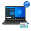 Laptop HP 240 G8 14" HD, Intel Core i3-1005G1, 4GB RAM -128SSD +500GB mecanico, Windows 10 Home - Negro, tarjeta 2tb en la nube