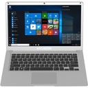 Hyundai Thinnote-A, 14.1" Celeron Laptop, 4GB RAM, 64GB Storage, Expandable 2.5" SATA HDD Slot, Windows 10 Pro, Silver