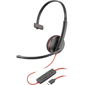 Auriculares Plantronics Blackwire C3210 Cableado De Diadema Mono - Negro