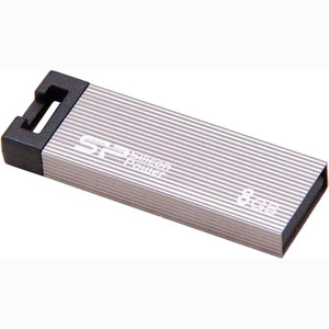 Unidad flash Silicon Power 835 - 8 GB - USB 2.0 - Gris hierro