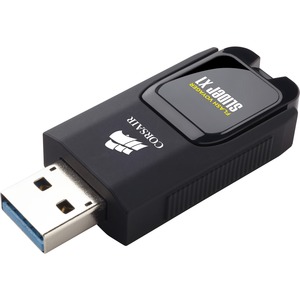 Unidad flash Corsair Flash Voyager Slider X1 Robusto - 128 GB - USB 3.0 - Negro