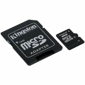 microSDHC Kingston - 8 GB - Class 4/UHS-I