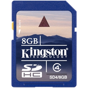 SDHC Kingston - 8 GB - Class 4