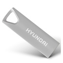 Hyundai 16GB Bravo USB 2.0 Flash Drive Silver - U2BK/16G - 2 Pack