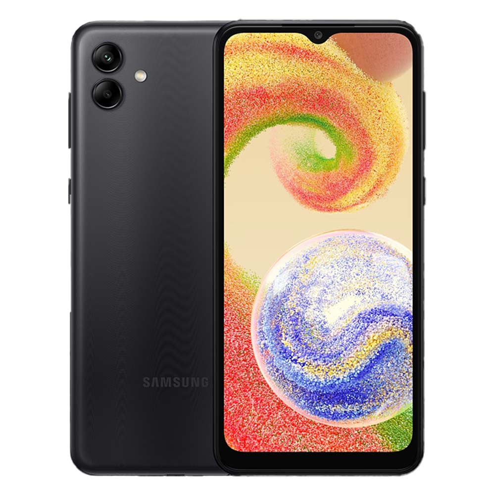 Samsung A04 4+64GB Black Dual Sim (Latino)