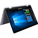 Portátil Hyundai HyFlip Celeron de 14,1", 4 GB de RAM, 64 GB de almacenamiento, ranura SSD M.2 2280 ampliable, cámara de 2,0 MP, modo Windows 10 Home S, WiFi, plateado