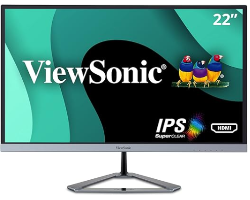 Monitor LED ViewSonic Entertainment VX2276-smhd 22" Class Full HD - 16:10 - Plata