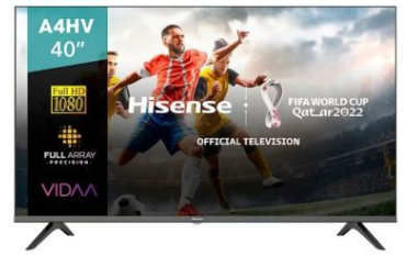 Open Box TV HISENSE 40" 40A4HV SMART FHD VIDAA