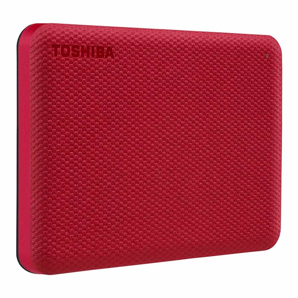 Disco Duro Pórtatil Toshiba Canvio Advance HDTCA20XR3AA - Externo - 2 TB - Rojo