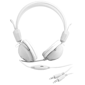 Auriculares Urban Factory Crazy MHD01UF Cableado De Diadema Est&eacute;reo - Blanco