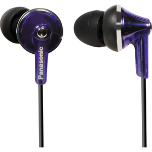 Auricular Panasonic Fashion RP-HJE190-V Cableado - Intrauricular - Biauricular - Est&eacute;reo - Violeta