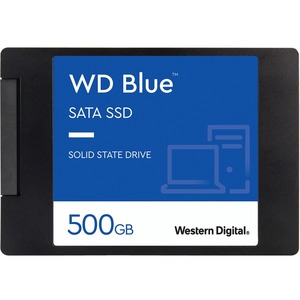 Unidad de estado sólido Western Digital Blue WDS500G2B0A - 2.5" Interno - 500 GB - SATA (SATA/600)