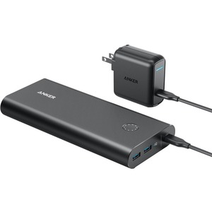 Anker Powercore+ 26800 Pd Power Bank & 45W Pd Charger - Black