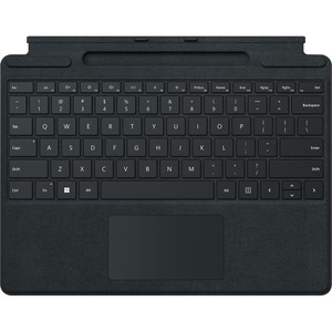 Microsoft Surface Pro Signature Keyboard with Slim Pen 2 BLACK : BT 5.0 Connectivity (Pen), Magnetic Connection (Keyboard), Mechanical Backlit Keys, Large Touchpad, For Surface Pro 8 / 9 / X, BROWN BOX