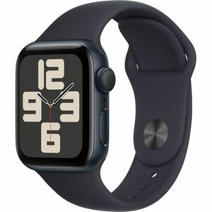 Apple Watch SE 2nd Gen GPS 40mm Midnight Aluminum Case with Midnight Sport Band M/L