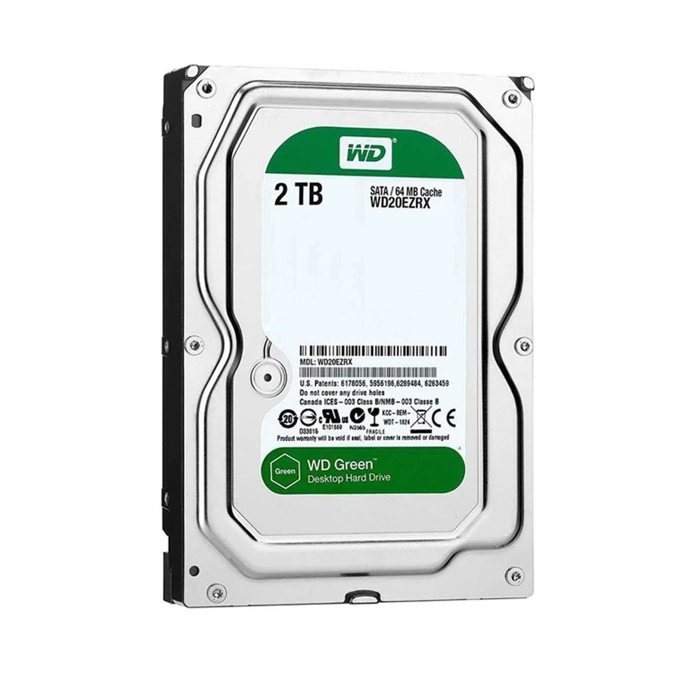 2TB WD20EZRX SATA 64MB 3.5IN - IMSOURCING CERTIFIED PRE-OWNED