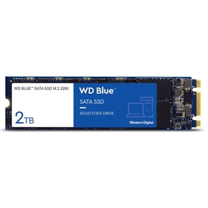 Unidad de estado sólido Western Digital Blue WDS200T2B0B - M.2 2280 Interno - 2 TB - SATA (SATA/600)