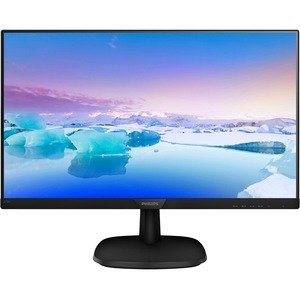 Monitor LCD Philips V-line 243V7QJAB 23,8" Full HD WLED - 16:9 - Negro Texturado